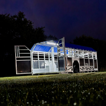 LED-Lichtband im Wageninneren