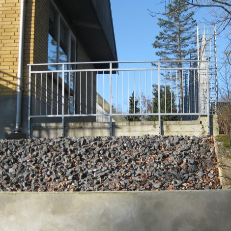 Gelænder, Afskræmning